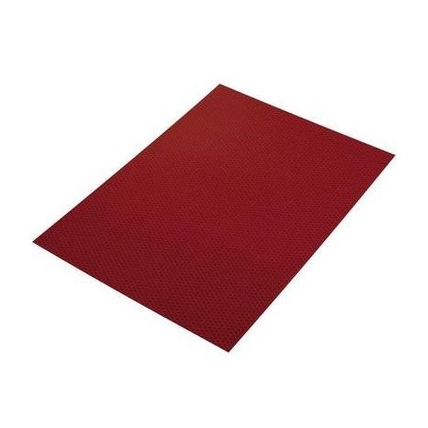 FEUILLE A4 ADHÉSIVE RÉFLÉCHISSANTE CONRAD RT/A4-RD (L X L) 300 MM X 210 MM ROUGE FEUILLE DE POLYÉTHYLÈNE 1 FEUILLE