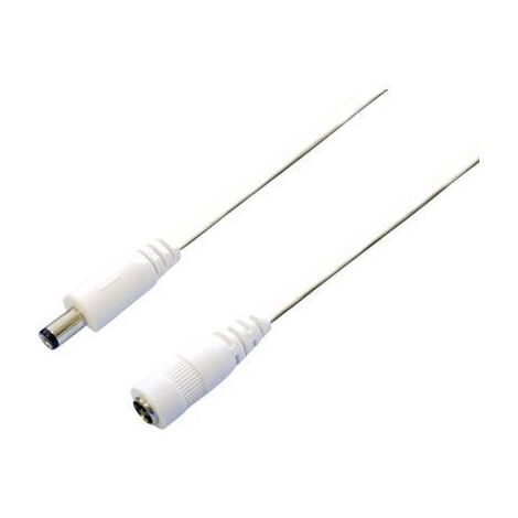 Rallonge basse tension BKL Electronic 072096 DC mâle - DC femelle 5.5 mm 2.1 mm 2.1 mm 3.00 m 1 pc(s) V654561 (1/2)