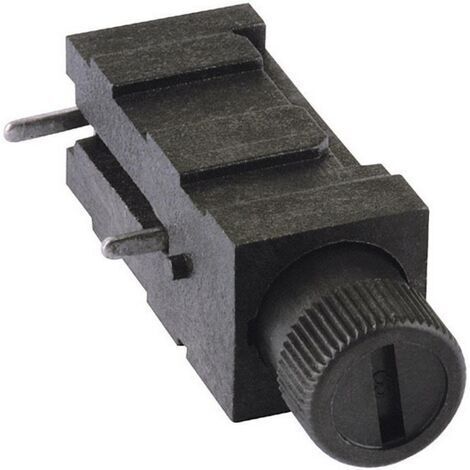 MENTOR 1821.1031 1821.1031 PORTE-FUSIBLE ADAPTÉ POUR (FUSIBLES) FUSIBLE 5 X 20 MM 6.3 A 1 PC(S) (1/3)