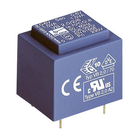 Transformateur Elma TT Transformateur dalimentation universel IZ59 1 x 230  V 2 x 10 V/AC, 12 V/AC, 15 V/AC 36 VA 1.20 A