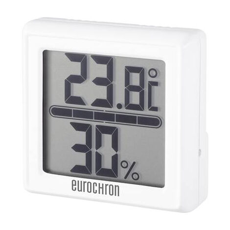 THERMO-HYGROMÈTRE EUROCHRON ETH 5500 BLANC (1/3)