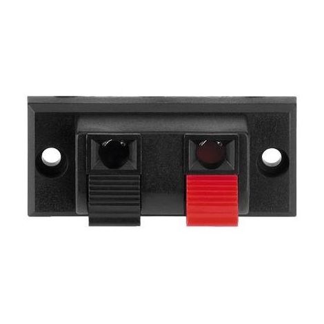 2 Paires Borniers Haut-parleur Dorés Pour Câble 4mm - Marque Monacor - Ouvert Jamais Utilisé