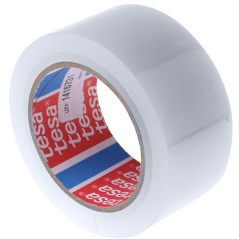 Tesa – Ruban adhésif transparent 50 mm x 33 m – Résistant aux UV – Pour réparation matériaux plastiques – Colle acrylate (1/10)