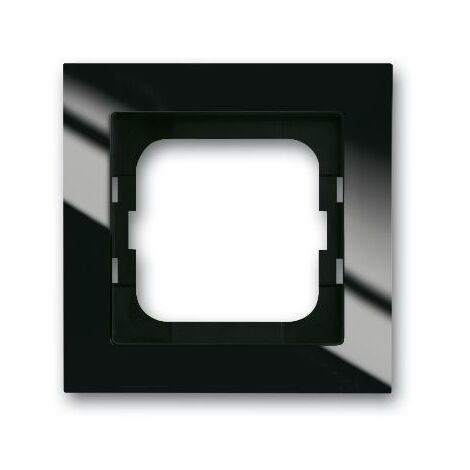 BUSCH-JAEGER 1721-281 PLAQUE SIMPLE, AXCENT, NOIR (1/3)
