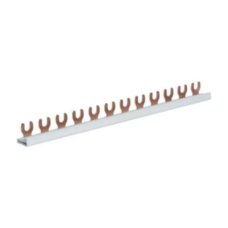 Hager KDN163A barre de distribution blanche 12 modules