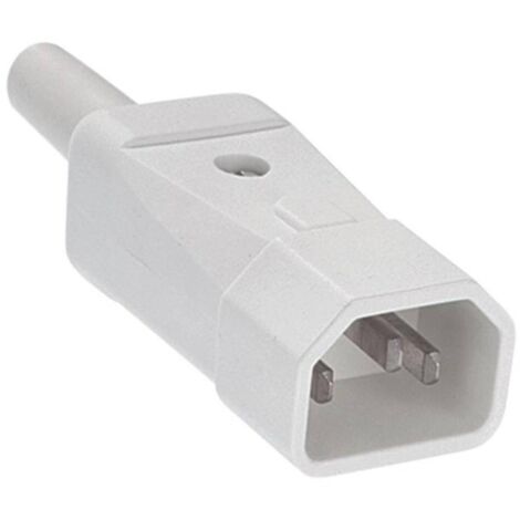 Connectique pour appareils réfrigérants Bachmann 915.271 mâle Nombre total de pôles: 2 10 A blanc 1 pc(s) C264771 (1/4)
