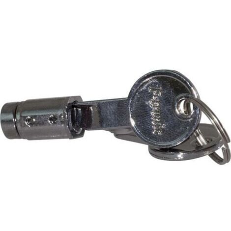 F-TRONIC 7220086 VERROUILLAGE DE PORTE ALUMINIUM ARGENT (1/3)