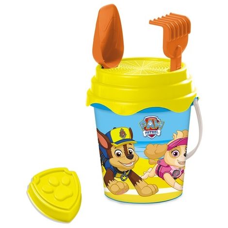 MONDO - 28321 - SEAU ET ACCESSOIRES DE PLAGE - PAT'PATROUILLE - MULTICOLORE (1/3)