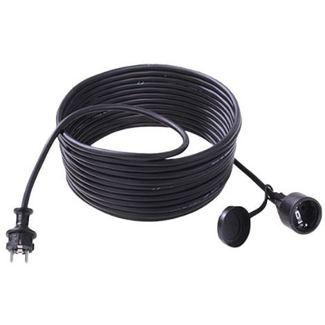 BACHMANN 343.170 SCHUKO RALLONGE 5 M NOIR (1/2)