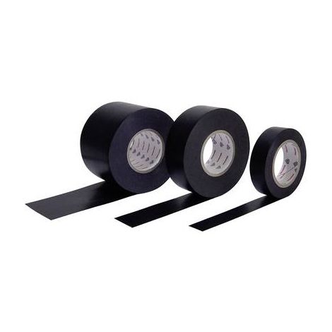 CELLPACK 145784 128 0.15-30-25, RUBAN D'ISOLATION ÉLECTRIQUE EN PVC, NOIR (1/2)