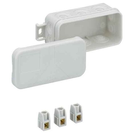 Boîte de dérivation étanche 10.5x4.3x3.7cm – Indice de protection IP65 – Pour installations électriques – 31040801 – Spelsberg (1/2)