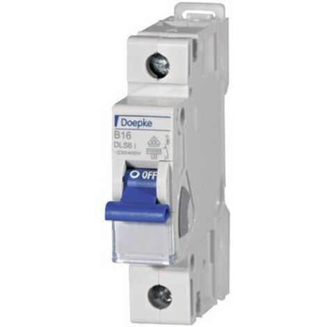 DISJONCTEUR DOEPKE DLS 6I B 16-1 10 KA DISJONCTEUR 4014712169685 09916023 (1/3)