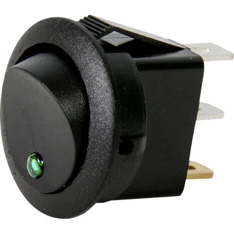 INTERRUPTEUR À BASCULE POUR L'AUTOMOBILE HP AUTOZUBEHÖR 28633 12 V 10 A 1 X OFF/ON PERMANENT 1 PC(S) (1/2)