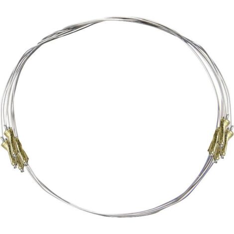 Toolcraft – Fil chauffant pour coupe polystyrène – Nickel-chrome 180mm – Lot de 5 pièces – Pour coupes précises – 1381165
