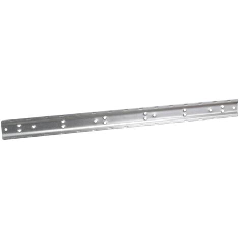 Bac de rangement mural en métal pour bacs à bec – Dimensions 590 x 47 x 5mm – Pour fixation murale – 457082 – Allit