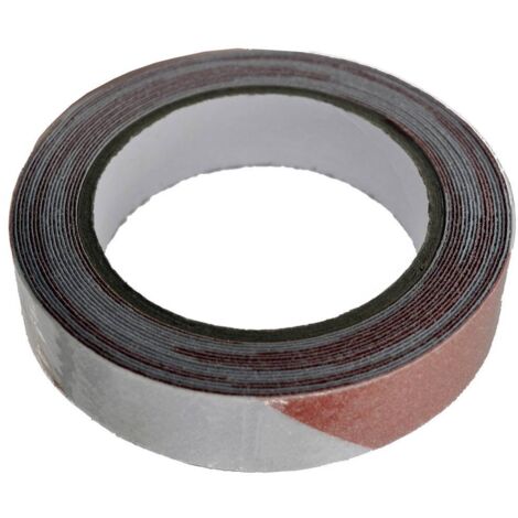 TOOLCRAFT ANST259M-RW RUBAN ADHÉSIF DAVERTISSEMENT ANST259M-RW ROUGE, BLANC (L X L) 9 M X 25 MM 1 PC(S) (1/3)