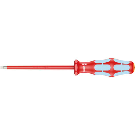 TOURNEVIS PLAT WERA 05022730001 LARGEUR DE LA LAME: 3.5 MM LONGUEUR DE LA LAME: 100 MM 1 PC(S) (1/5)