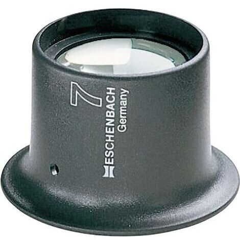 LOUPE D'HORLOGER ESCHENBACH 11243 FACTEUR DE GROSSISSEMENT: 3 X TAILLE DE LA LENTILLE: (Ø) 25 MM ANTHRACITE 1 PC(S)
