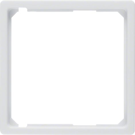 HAGER Q.1 CADRE INTERMÉDIAIRE BLANC POLAIRE (1/3)