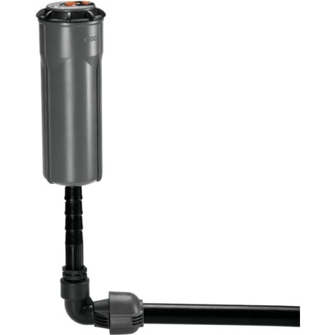 GARDENA 278420 COUDE D'ARROSAGE ENTERRÉ 25 MM FILETAGE 3/4'' FEMELLE, ORANGE