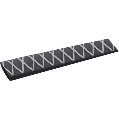 TRU COMPONENTS 1570693 Gaine thermorétractable sans colle noir 36 mm 18 mm Taux de retreint:2:1 1 m (1/3)