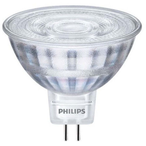 PHILIPS AMPOULE LED 3 W BLANC CHAUD 827 36 ° SPOT MR16 SPOT GU5.3 12 V VERRE CORPS 71061600