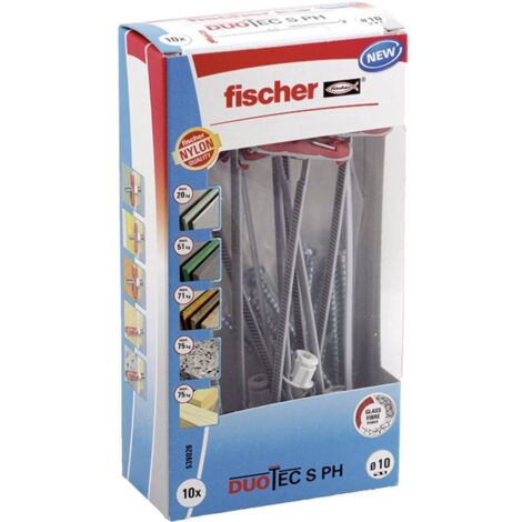 Fischer 10x DUOTEC 10 S PH LD avec vis Panhead - 539026 (1/5)