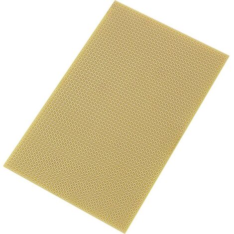 PLATINE EURO TRU COMPONENTS SU527777 530791 EPOXY (L X L) 160 MM X 100 MM 35 µM PAS 2.54 MM 1 PC(S) (1/3)