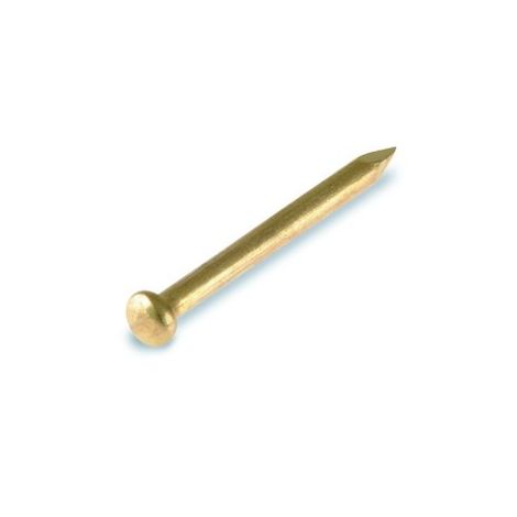 SUKI 6151067 POINTES TÊTE RONDE ACIER LAITONNÉ 1,6 X 18 50 PIÈCES
