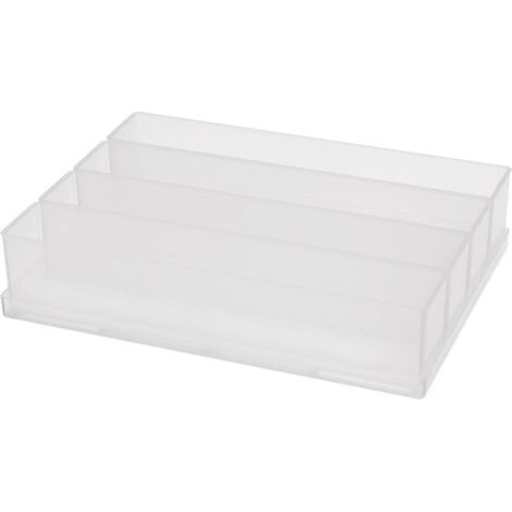 raaco Insert de coffret de rangement (L x l x H) 220 x 160 x 47 mm Nombre de compartiments: 4 Contenu 1 pc(s)