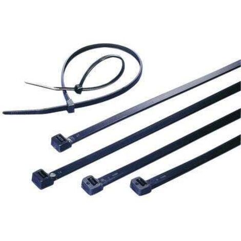 SERRE-CÂBLES 120 MM X 3.20 MM NOIR TRU COMPONENTS TC-CVR120W203 1592887 CRANTAGE INTÉRIEUR 100 PC(S) (1/2)
