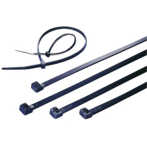 SERRE-CÂBLES 265 MM X 3.60 MM NOIR TRU COMPONENTS TC-CVR265W203 1592814 CRANTAGE INTÉRIEUR 100 PC(S) (1/3)