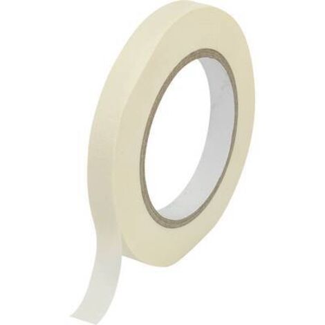 BANDE DE MASQUAGE TOOLCRAFT 93038C187 1563969 BLANC (L X L) 50 M X 12.5 MM CAOUTCHOUC 1 ROULEAU(X) (1/2)