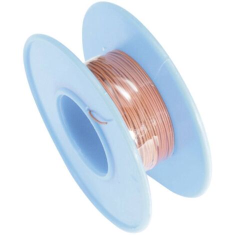TRU COMPONENTS 1564484 Fil de bobinage Wire Wrap 1 x 0.02 mm² rouge 15 m (1/2)