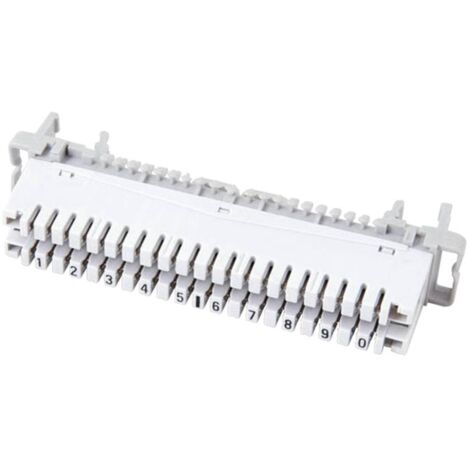 MODULES DE CONNEXION LSA SÉRIE 2 PROFIL EFB ELEKTRONIK 46005.2F MODULE DÉCONNEXION 2/10, AVEC CODE COULEUR 10 PAIRES 1 P (1/2)