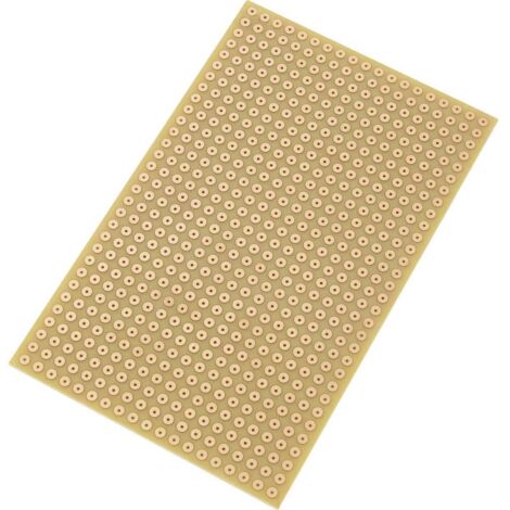 PLATINE EURO TRU COMPONENTS SU527785 530773 BAKÉLITE (L X L) 160 MM X 100 MM 35 µM PAS 5.08 MM 1 PC(S) (1/3)