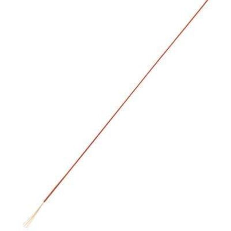 TRU COMPONENTS 1572459 FIL DE CÂBLAGE LIFY 1 X 0.25 MM² ROUGE 10 M (1/2)