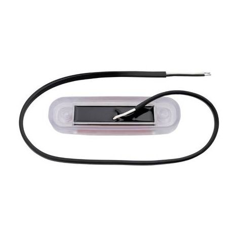 FEU DE GABARIT ARRIÈRE ROUGE SECORÜT 90046 TRANSPARENT EXTRÊMITÉS DE CÂBLE OUVERTES 12 V, 24 V