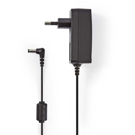 ADAPTATEUR SECTEUR CCTV 12 V C.C. 2000 MA CONNECTEUR C.C. 5,5 X 2,1 NEDIS CCTVPA20BK (1/2)