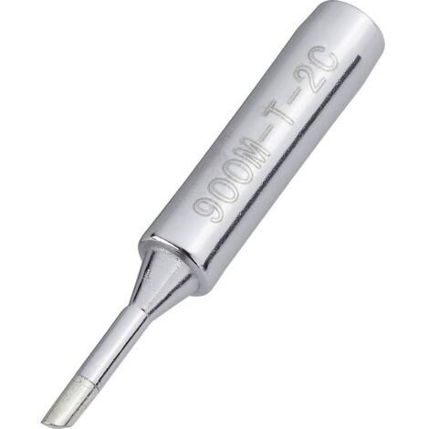 TOOLCRAFT TO-4941102 Panne de fer à souder biseautée 45° Taille de la panne 2 mm Longueur de la panne 17 mm Contenu 1 pc(s) X147211 (1/3)