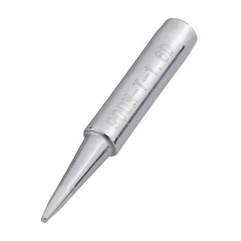 TOOLCRAFT PANNE DE FER À SOUDER FORME DE BURIN TAILLE DE LA PANNE 1.6 MM LONGUEUR DE LA PANNE 17 MM CONTENU 1 PC(S) (1/3)