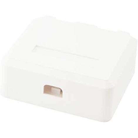EQUIP 125124 BOITIER DE PRISE DE COURANT BLANC (1/5)