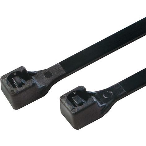 LOGILINK KAB0041B SERRE-CÂBLES LADDER CABLE TIE NYLON NOIR 100 PIÈCE(S) (1/4)