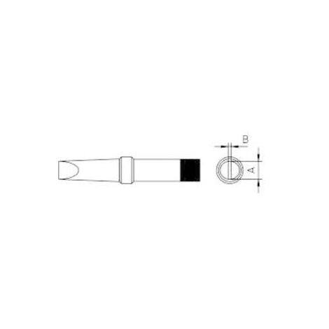 Panne de fer à souder forme daiguille CMS Star Tec 80159 Taille de la panne  0.3 mm 1 pc(s)