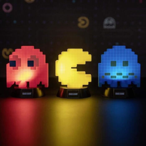 Peluche fantôme bleu "Pac-Man" 18cm