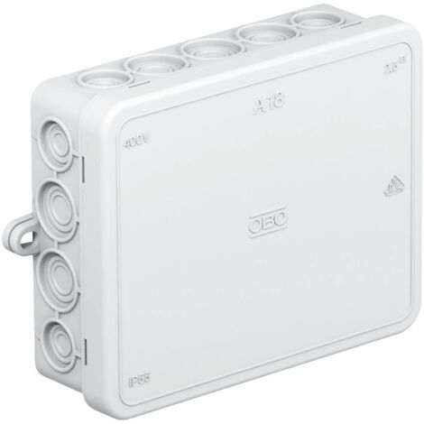 OBO BETTERMANN 2000410 BOÎTE DE JONCTION (L X L) 100 MM X 125 MM 1 PC(S) (1/3)