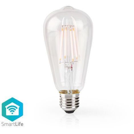 AMPOULE À FILAMENT LED INTELLIGENTE WI-FI E27 ST64 5 W 500 LM NEDIS (1/5)