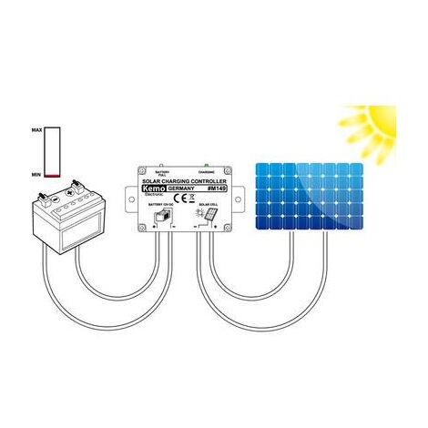 Kemo m149 solaire-Contrôle de charge solaire Charging Contrôleur