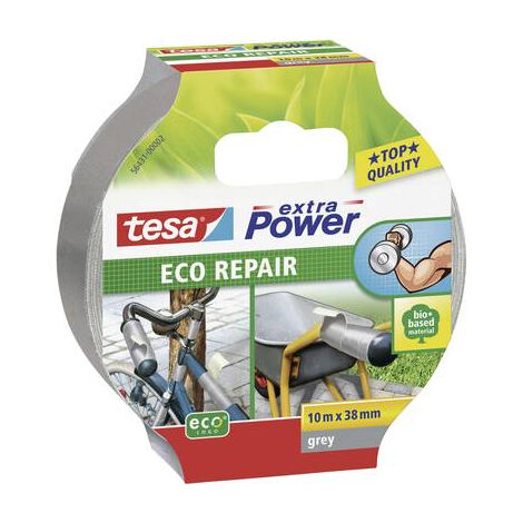 RUBAN ADHÉSIF TOILÉ TESA® EXTRA POWER TESA 56431-00002-00 GRIS (L X L) 10 M X 38 MM CAOUTCHOUC 1 PC(S) (1/6)