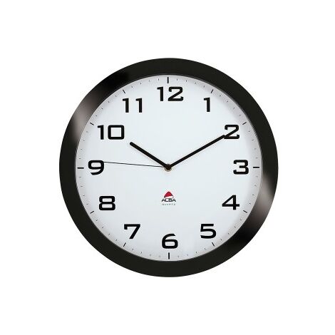 ALBA HORISSIMO N GRANDE HORLOGE SILENCIEUSE NOIR 38 X 5,5 X 38 CM (1/4)